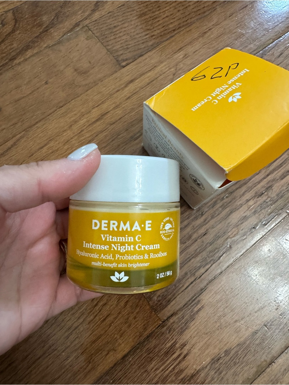 DERMA-E Vitamin C Intense Night Cream, 2 Oz, Brightening and Hydrating Facial - Picture 5 of 10